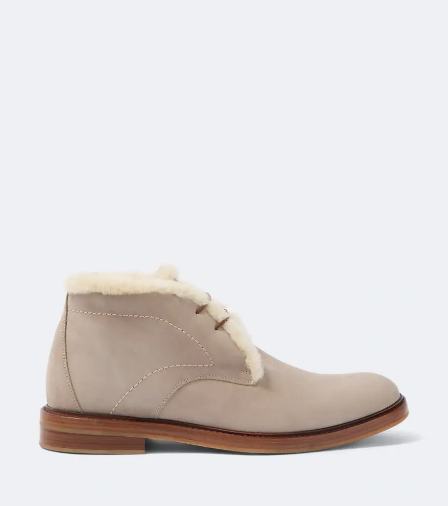 Manolo Blahnik Keswick shearling-lined leather desert boots | Thumbnail 3 Manolo Blahnik Keswick shearling-lined leather desert boots | Thumbnail 3