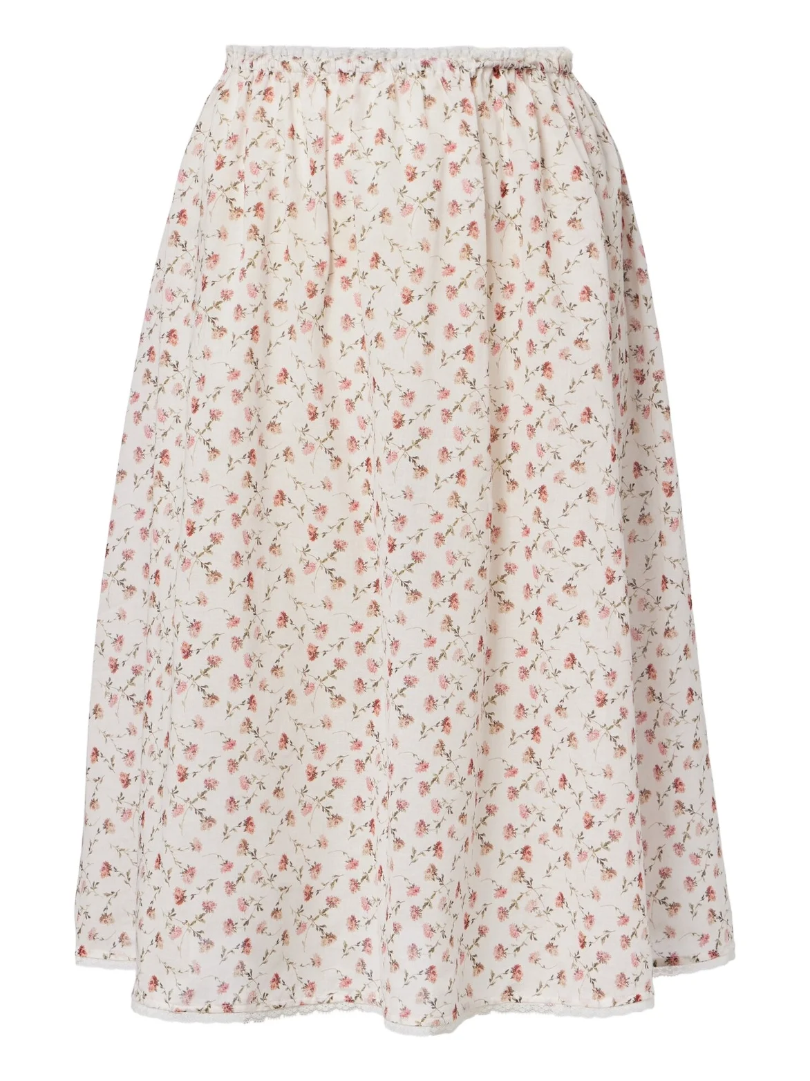 Charlotte floral cotton midi skirt Charlotte floral cotton midi skirt