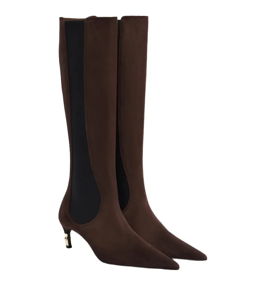 Gucci Eva suede knee-high boots | Image 1 Gucci Eva suede knee-high boots | Image 1