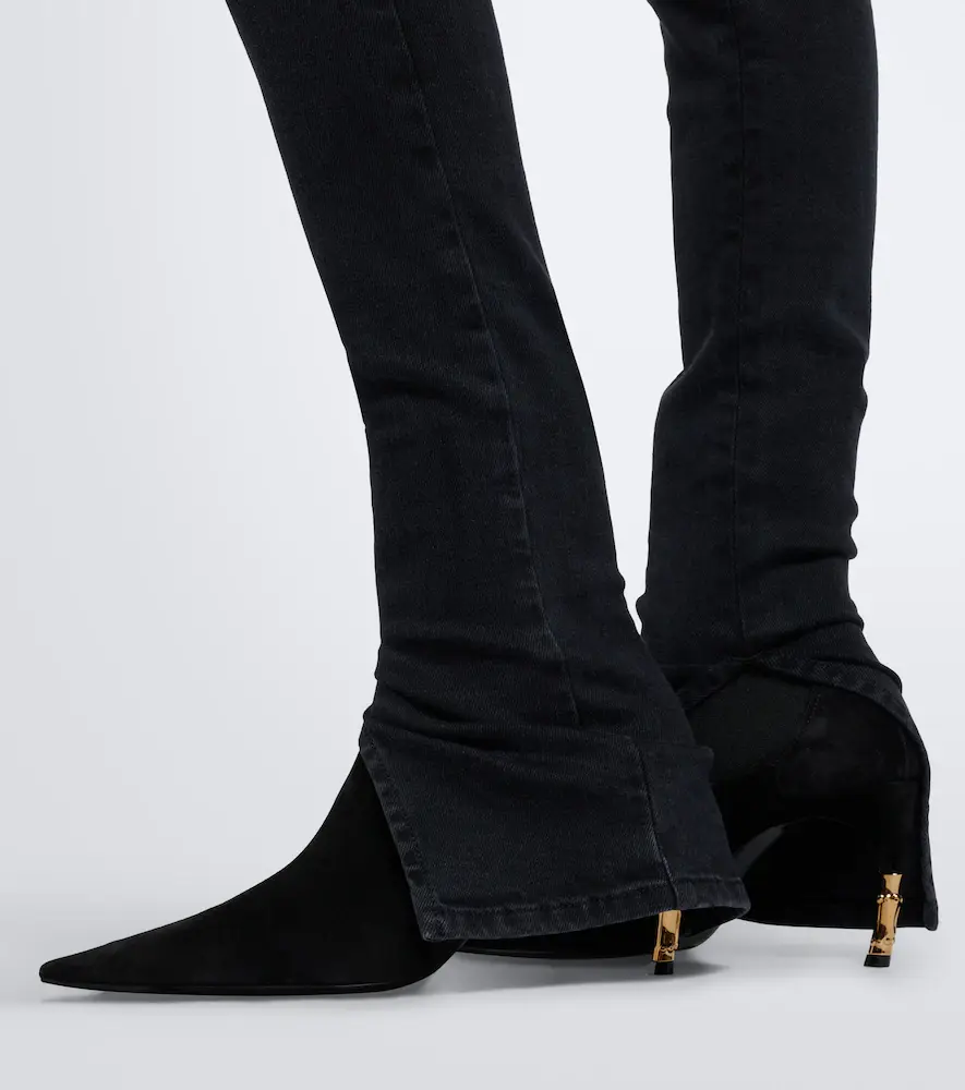 Gucci Embellished suede ankle boots | Thumbnail 6 Gucci Embellished suede ankle boots | Thumbnail 6
