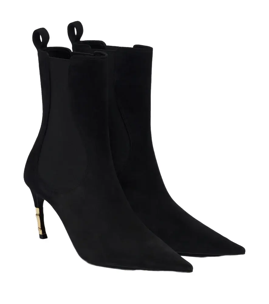 Gucci Embellished suede ankle boots | Image 1 Gucci Embellished suede ankle boots | Image 1