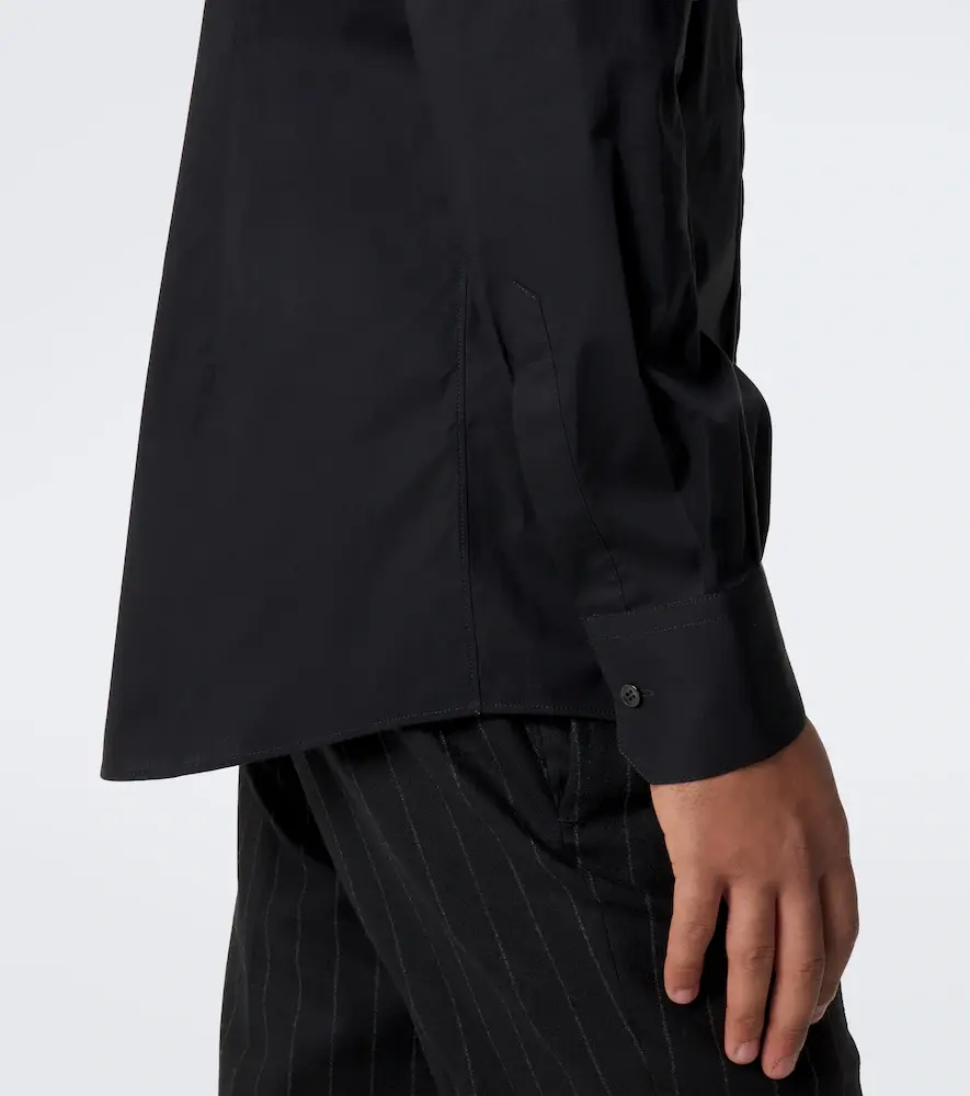 Dolce & Gabbana Cotton-blend poplin shirt | Thumbnail 3
