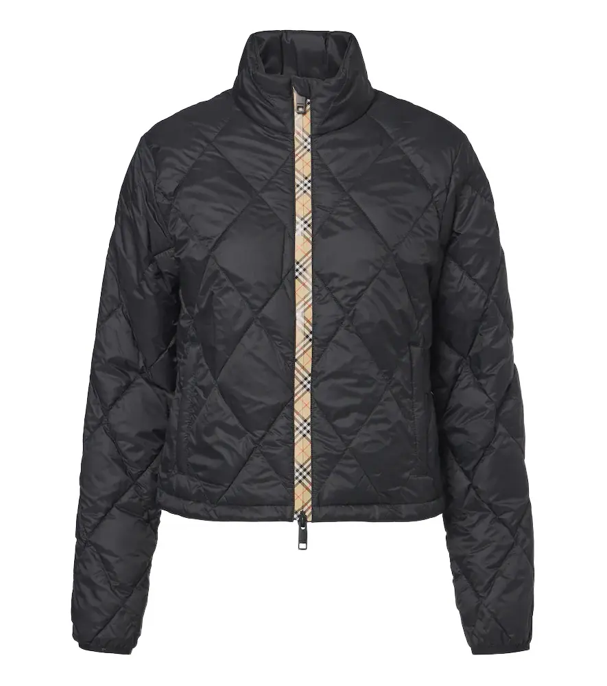 Burberry Check quilted puffer jacket | Image 1 Burberry Check quilted puffer jacket | Image 1