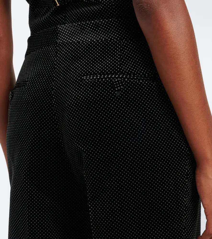Tom Ford Polka-dot cotton velvet straight pants | Thumbnail 5