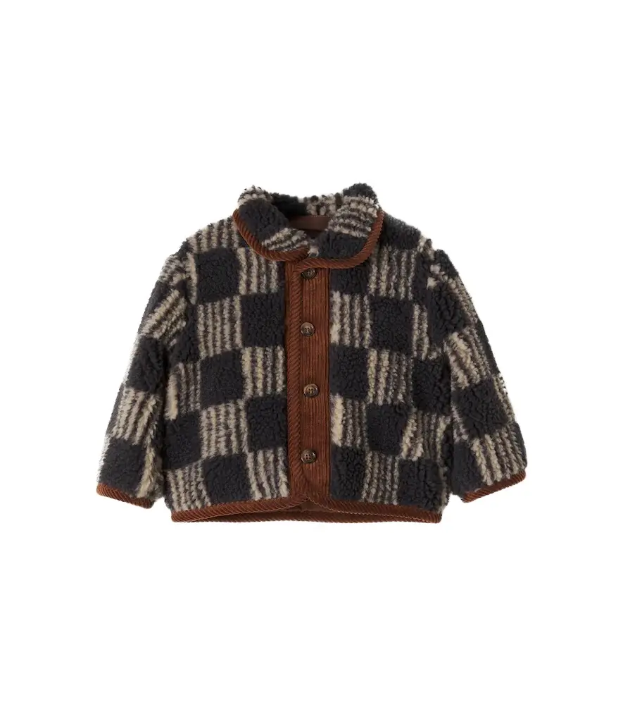 Bobo Choses Baby checked cotton jacket | Image 1 Bobo Choses Baby checked cotton jacket | Image 1