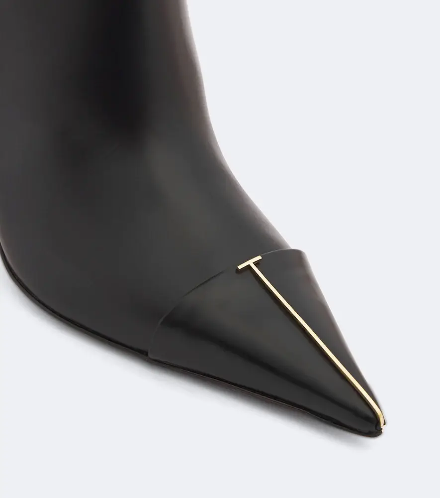 Tom Ford T leather ankle boots | Thumbnail 4 Tom Ford T leather ankle boots | Thumbnail 4