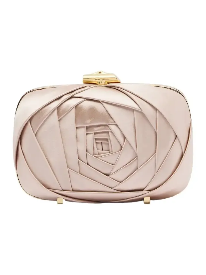 Rose Vivier satin clutch Rose Vivier satin clutch