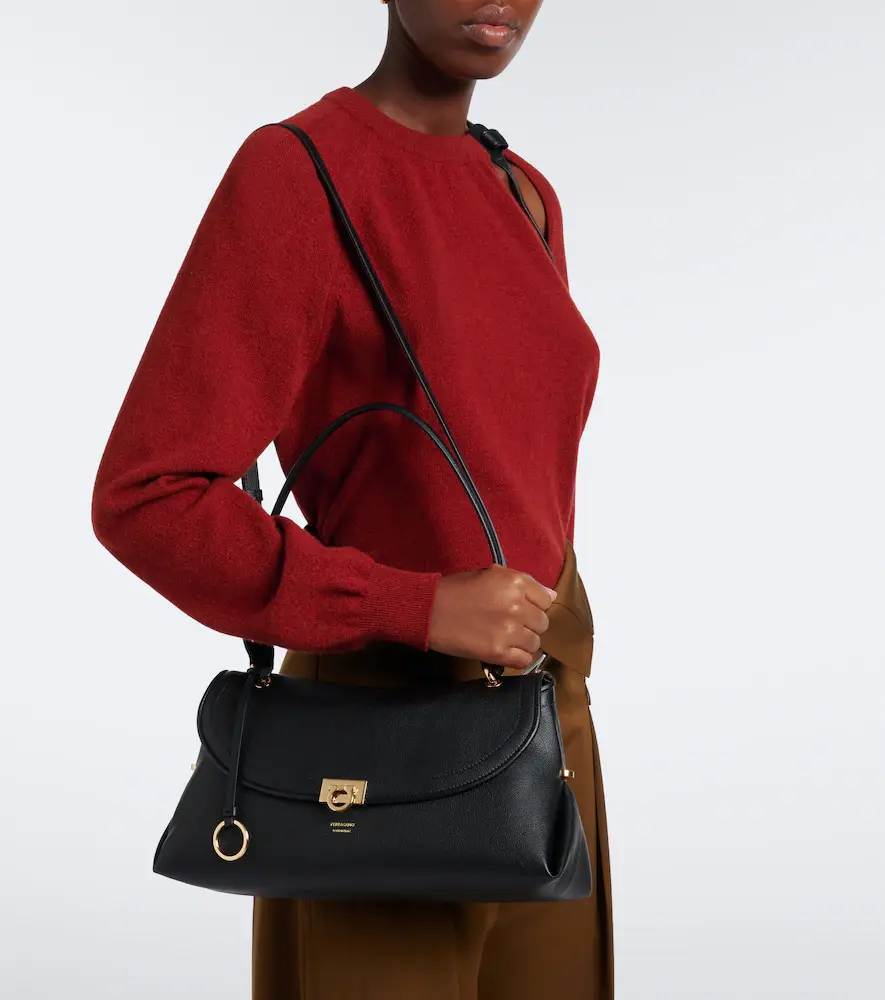 Ferragamo Sophia Medium leather shoulder bag | Thumbnail 5