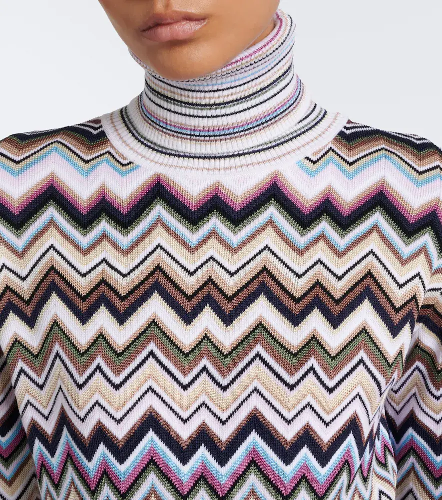 Missoni Zigzag turtleneck sweater | Thumbnail 6 Missoni Zigzag turtleneck sweater | Thumbnail 6