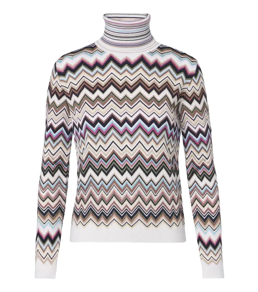 Missoni Zigzag turtleneck sweater | Image 1 Missoni Zigzag turtleneck sweater | Image 1