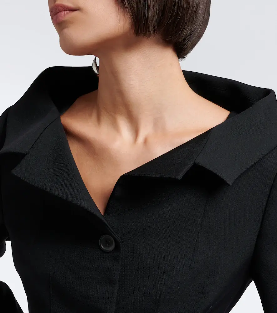 Magda Butrym Peplum wool blazer | Thumbnail 2