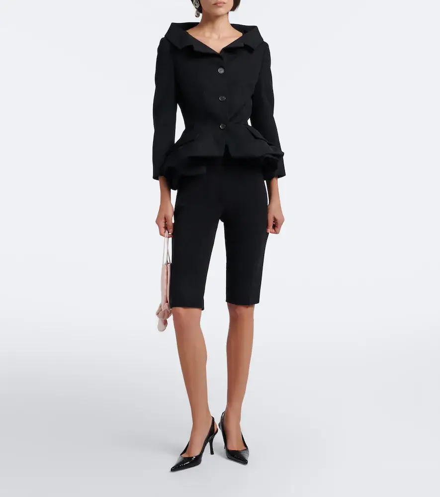 Magda Butrym Peplum wool blazer | Thumbnail 4