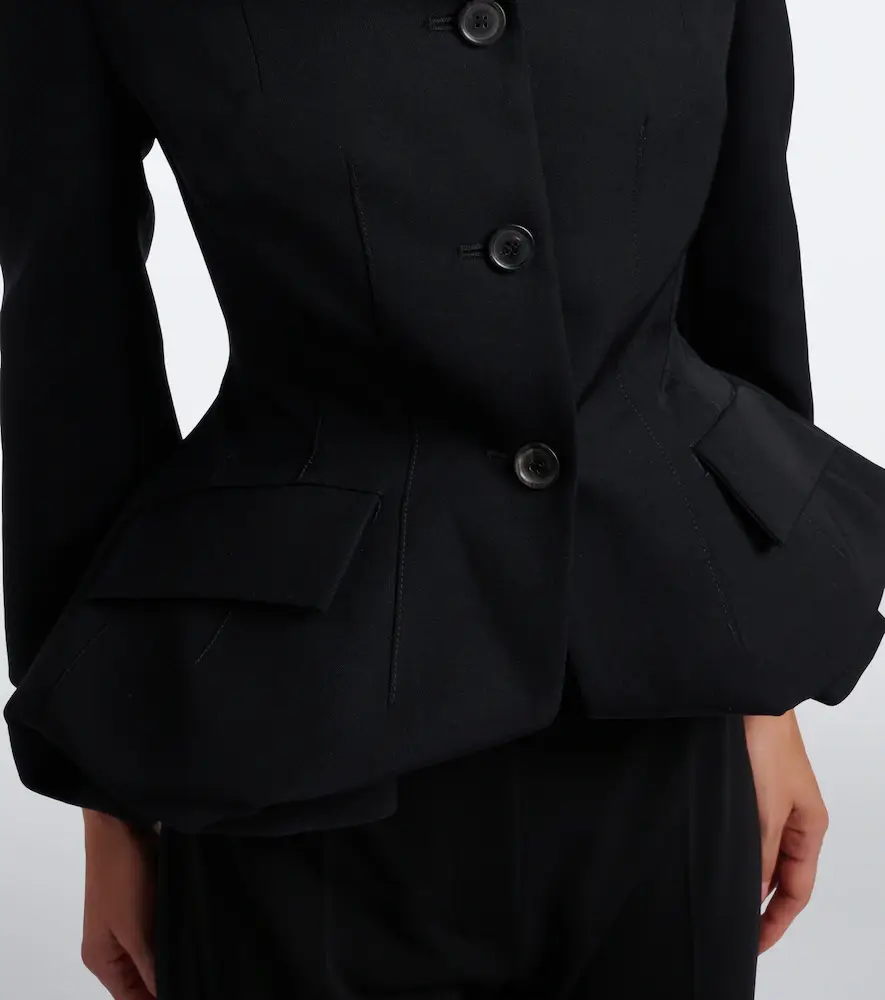 Magda Butrym Peplum wool blazer | Thumbnail 5