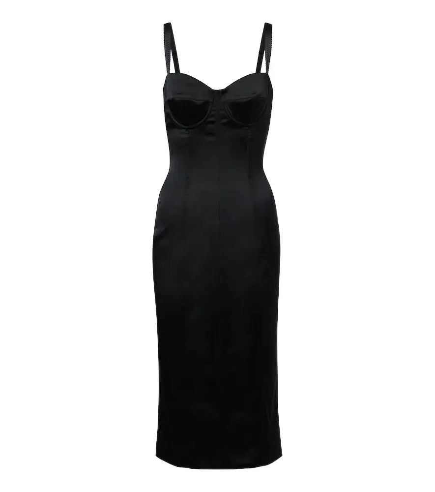 Dolce & Gabbana Satin corset dress | Image 1 Dolce & Gabbana Satin corset dress | Image 1