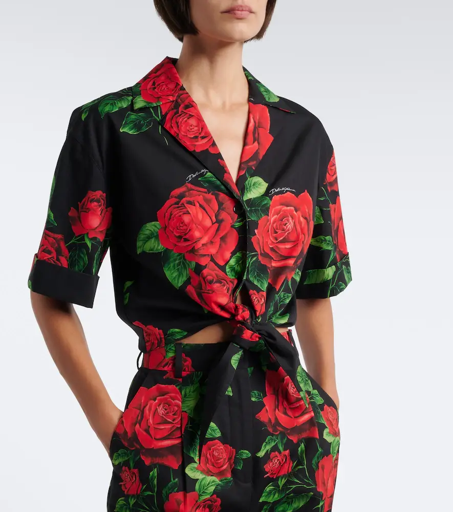 Dolce & Gabbana Floral cotton shirt | Thumbnail 2 Dolce & Gabbana Floral cotton shirt | Thumbnail 2