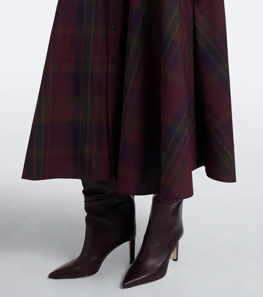 Polo Ralph Lauren Plaid cotton-blend shirt dress | Thumbnail 5 Polo Ralph Lauren Plaid cotton-blend shirt dress | Thumbnail 5