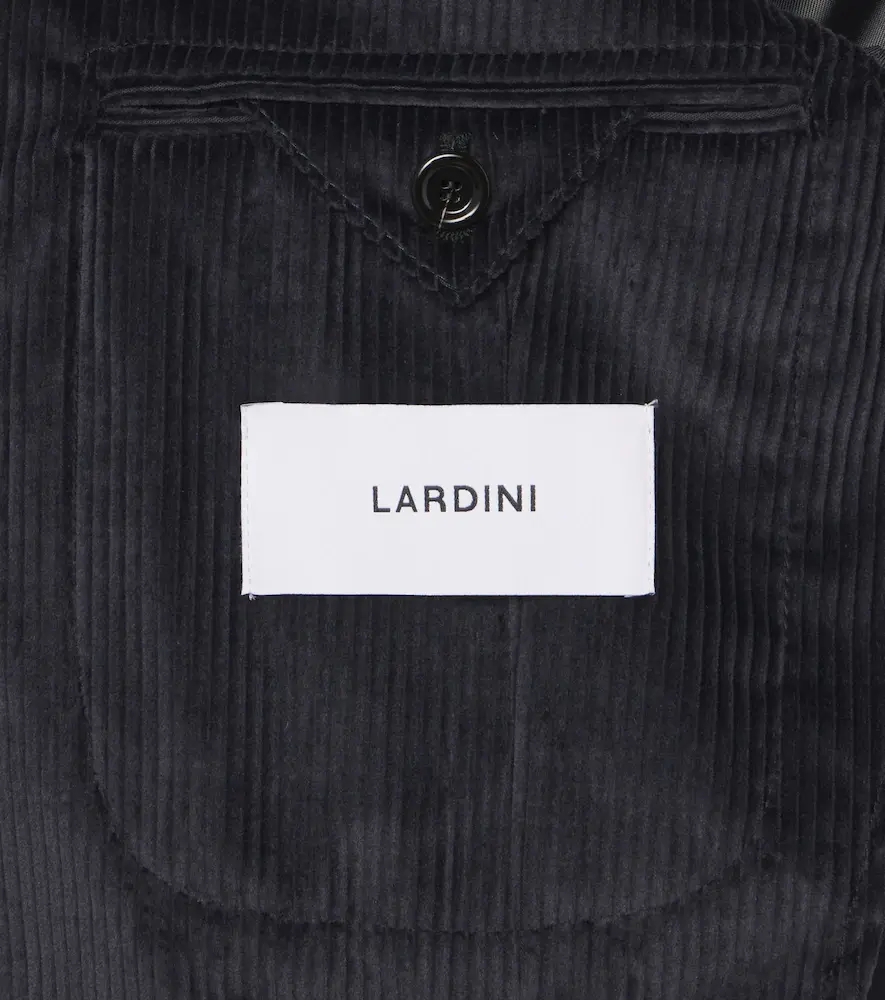 Lardini Cotton and cashmere corduroy suit | Thumbnail 2