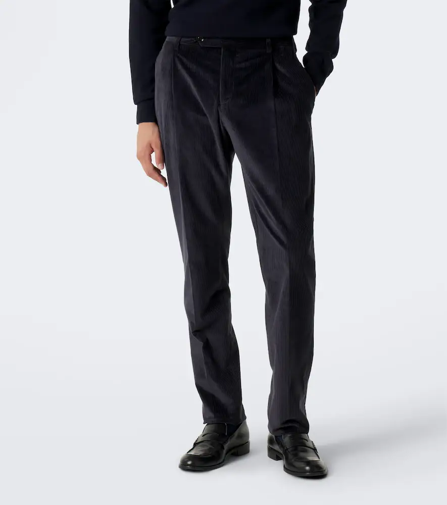 Lardini Cotton and cashmere corduroy suit | Thumbnail 3