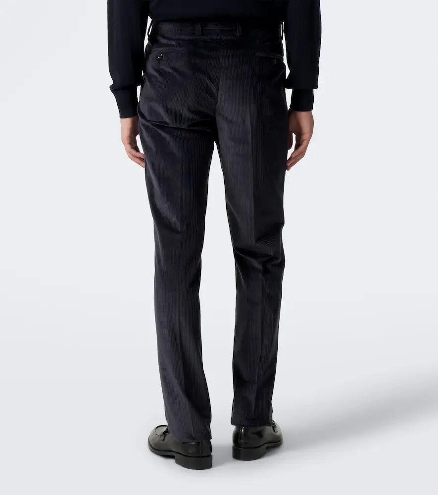 Lardini Cotton and cashmere corduroy suit | Thumbnail 4