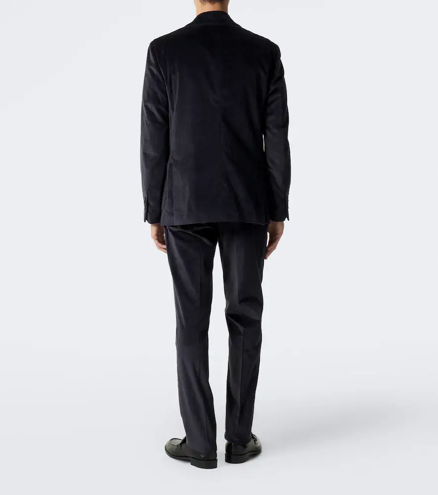 Lardini Cotton and cashmere corduroy suit | Thumbnail 6