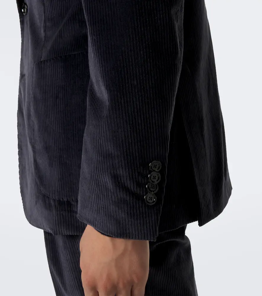 Lardini Cotton and cashmere corduroy suit | Thumbnail 8