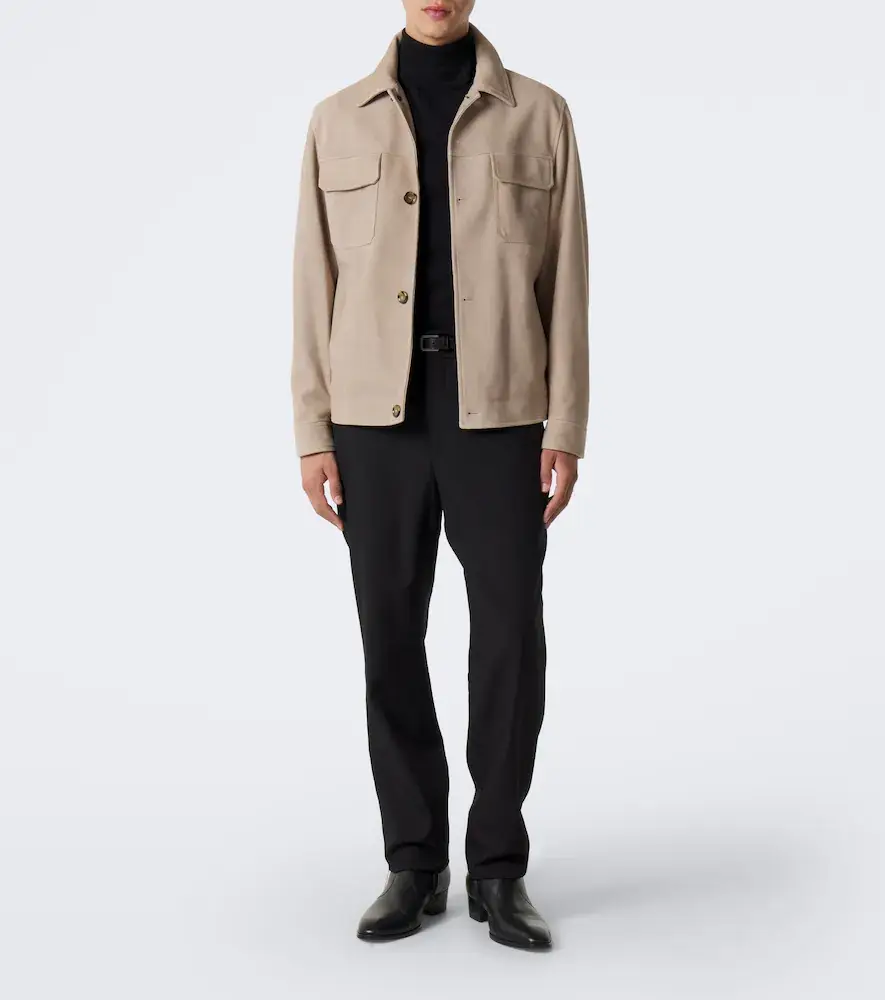 Lardini Suede blouson jacket | Thumbnail 3 Lardini Suede blouson jacket | Thumbnail 3