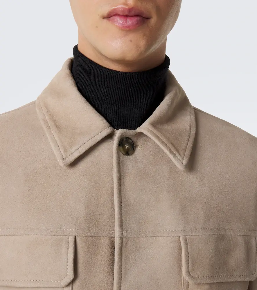 Lardini Suede blouson jacket | Thumbnail 5 Lardini Suede blouson jacket | Thumbnail 5