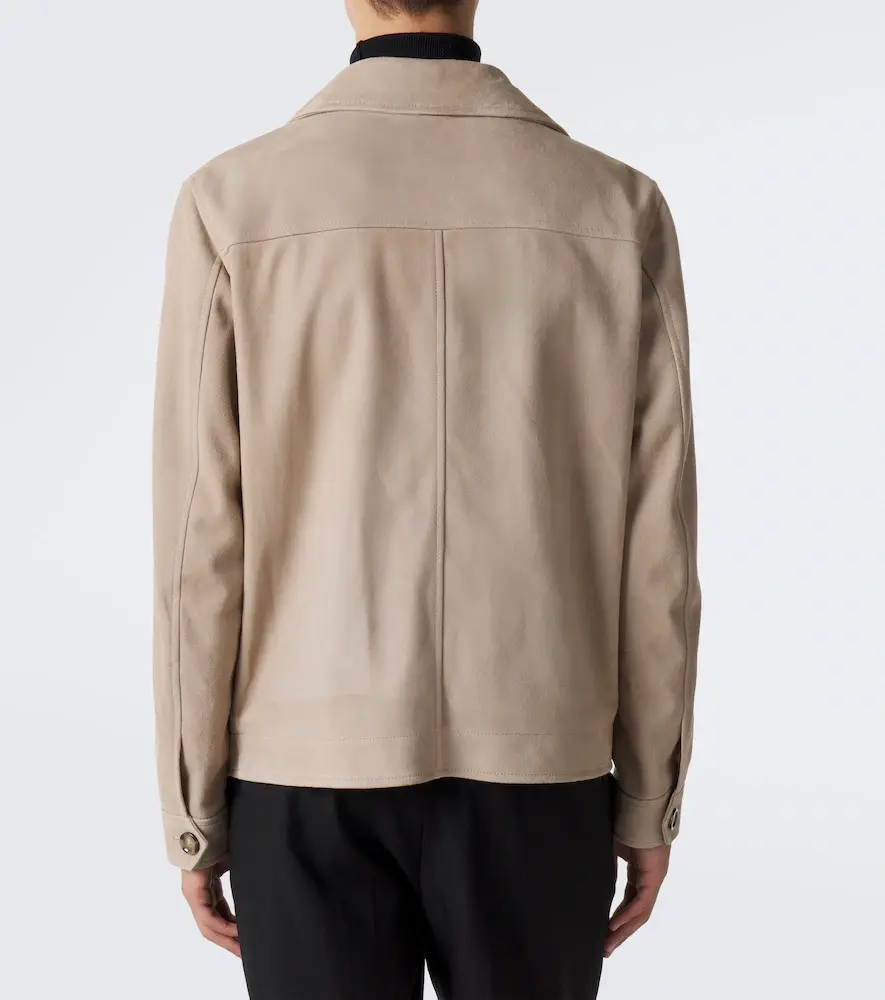Lardini Suede blouson jacket | Thumbnail 7 Lardini Suede blouson jacket | Thumbnail 7