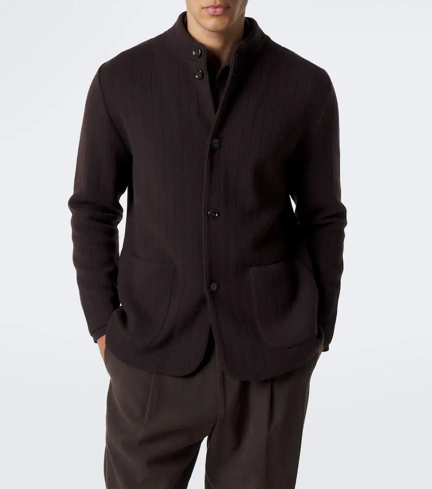 Lardini Knitted wool and cashmere blazer | Thumbnail 2 Lardini Knitted wool and cashmere blazer | Thumbnail 2