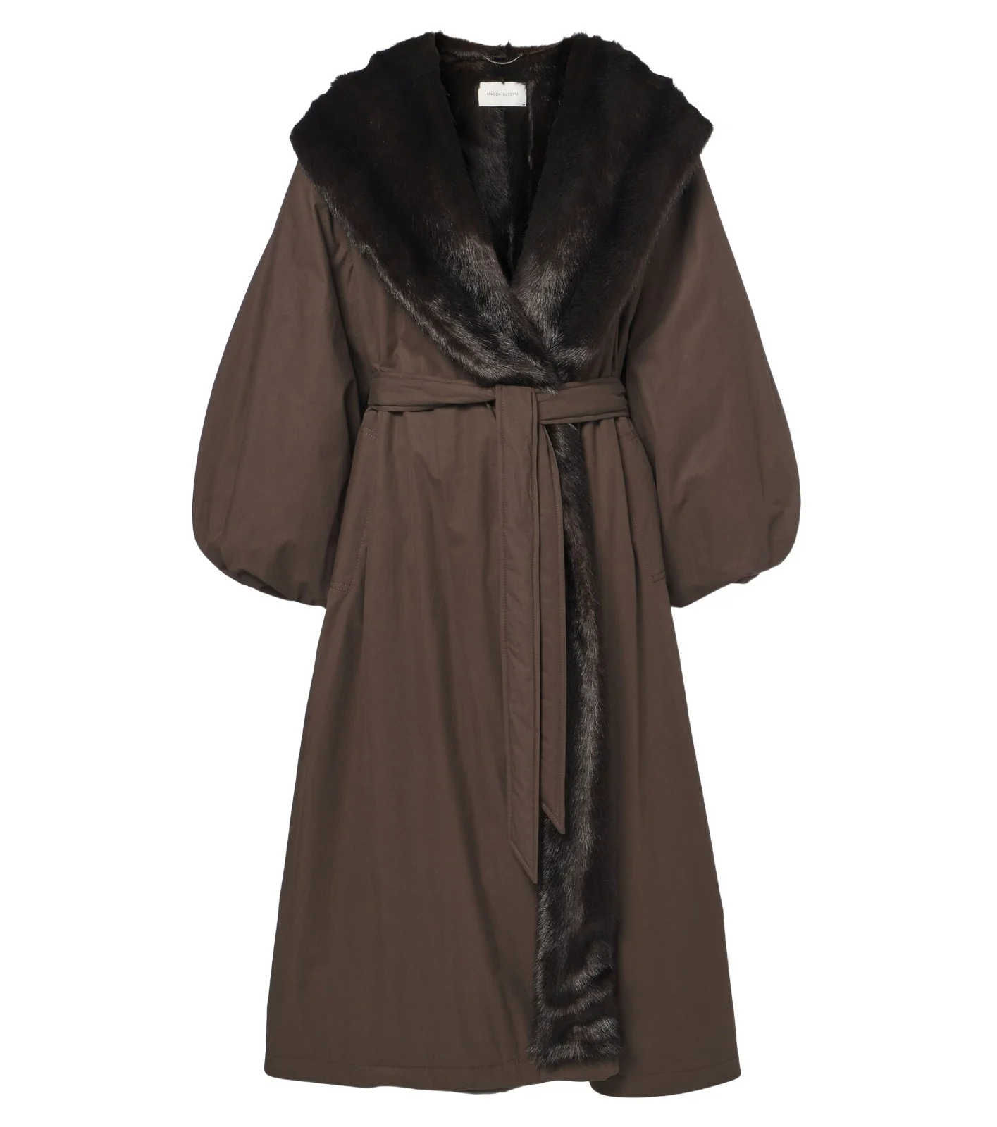 Cotton wrap coat