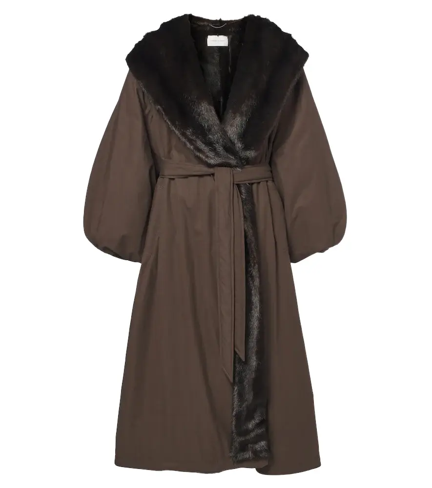 Magda Butrym Cotton wrap coat | Image 1 Magda Butrym Cotton wrap coat | Image 1