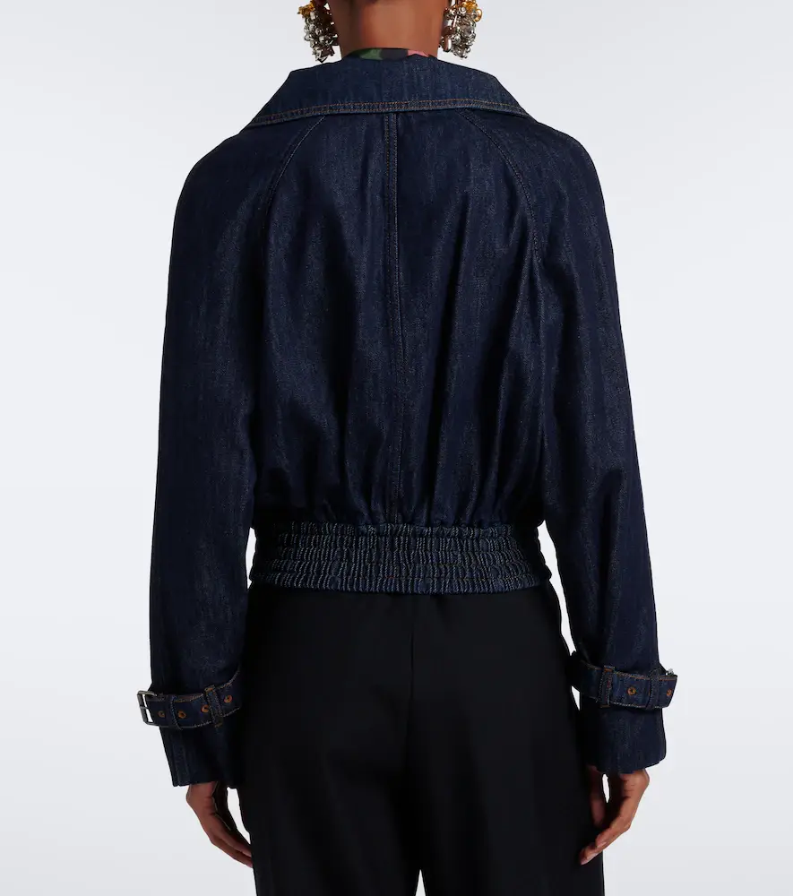 Dries Van Noten Denim blouson jacket | Thumbnail 5 Dries Van Noten Denim blouson jacket | Thumbnail 5