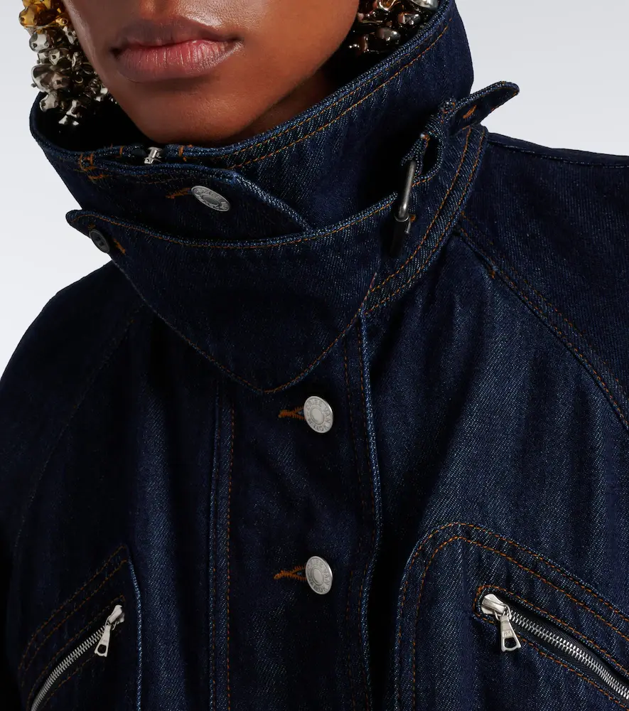 Dries Van Noten Denim blouson jacket | Thumbnail 6 Dries Van Noten Denim blouson jacket | Thumbnail 6