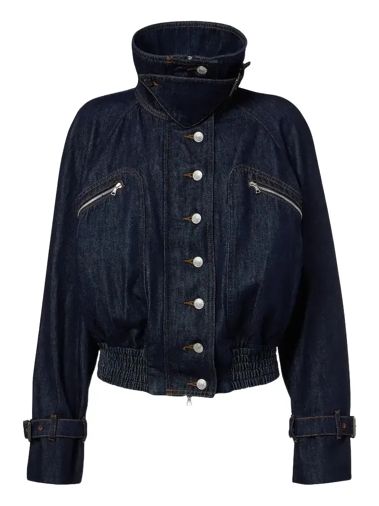Dries Van Noten Denim blouson jacket