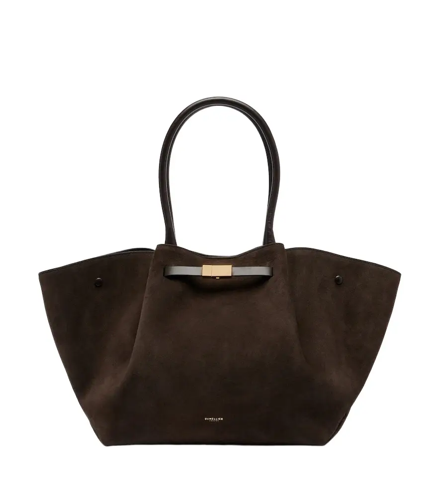 DeMellier New York Medium suede tote bag | Image 1 DeMellier New York Medium suede tote bag | Image 1