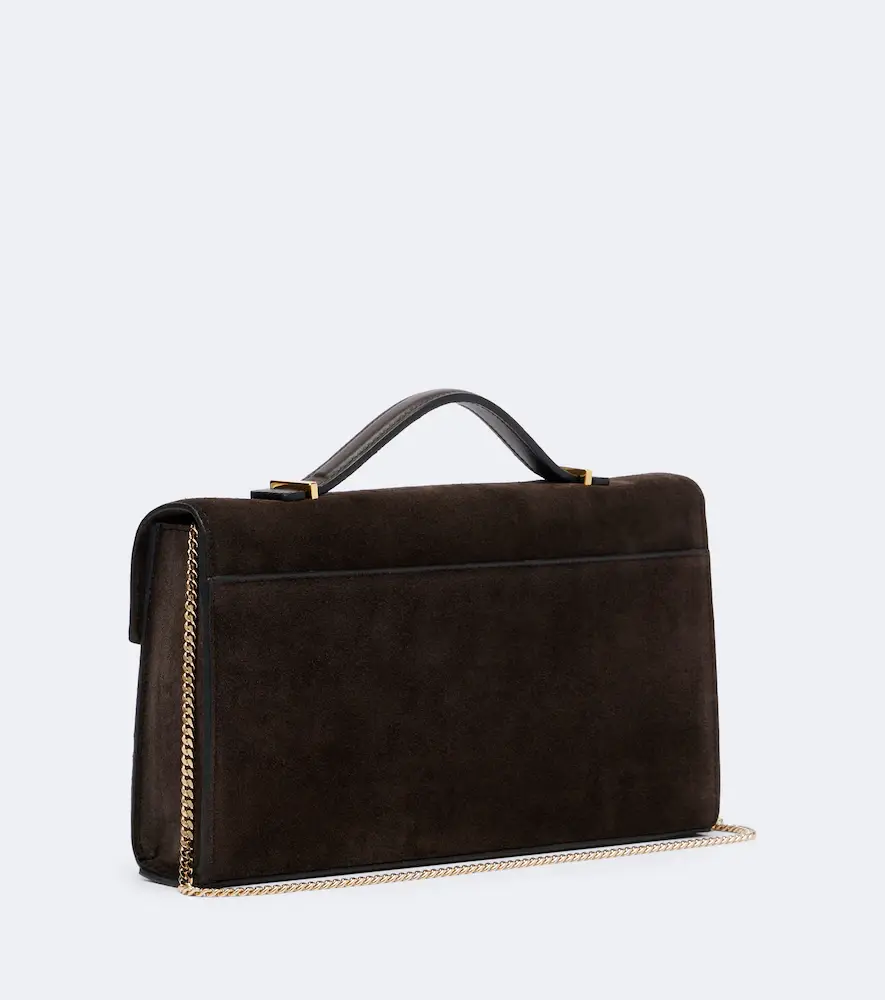 DeMellier Vancouver suede clutch | Thumbnail 3 DeMellier Vancouver suede clutch | Thumbnail 3