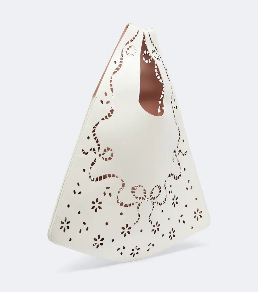 Simone Rocha Laser-cut leather shopper | Thumbnail 3 Simone Rocha Laser-cut leather shopper | Thumbnail 3