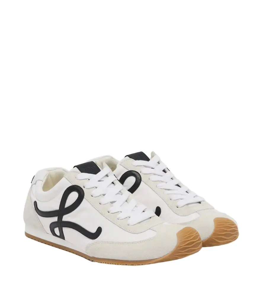 Loewe Ballet Runner 2.0 suede-trimmed sneakers | Image 1 Loewe Ballet Runner 2.0 suede-trimmed sneakers | Image 1