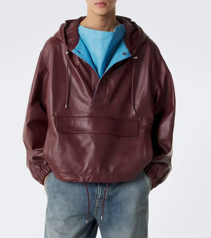 Loewe Hooded leather jacket | Thumbnail 5 Loewe Hooded leather jacket | Thumbnail 5