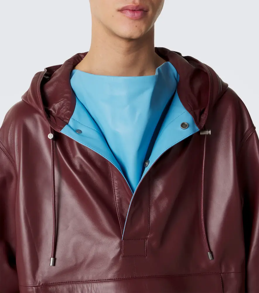 Loewe Hooded leather jacket | Thumbnail 7 Loewe Hooded leather jacket | Thumbnail 7