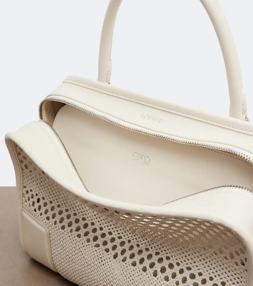 Loewe Amazona 180 Medium woven leather top-handle bag | Thumbnail 2 Loewe Amazona 180 Medium woven leather top-handle bag | Thumbnail 2