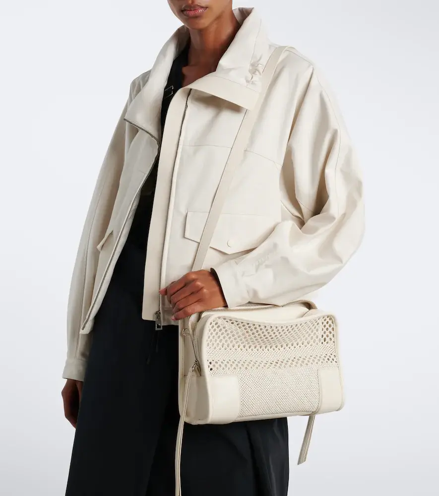 Loewe Amazona 180 Medium woven leather top-handle bag | Thumbnail 6 Loewe Amazona 180 Medium woven leather top-handle bag | Thumbnail 6