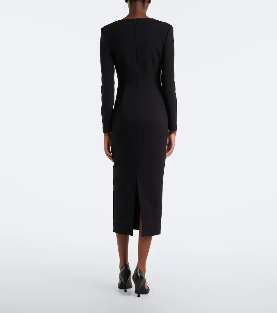 Roland Mouret Paneled crêpe cocktail dress | Thumbnail 6 Roland Mouret Paneled crêpe cocktail dress | Thumbnail 6