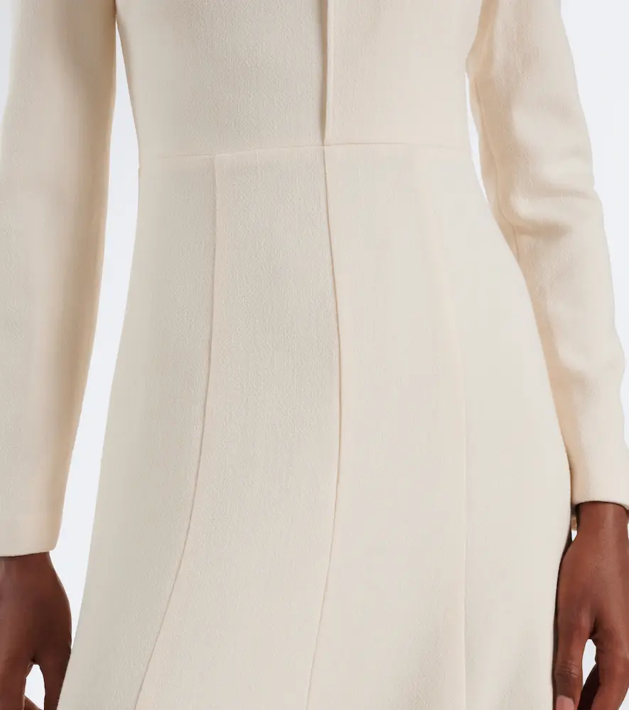 Roland Mouret Bow-detail wool crêpe cocktail dress | Thumbnail 2 Roland Mouret Bow-detail wool crêpe cocktail dress | Thumbnail 2