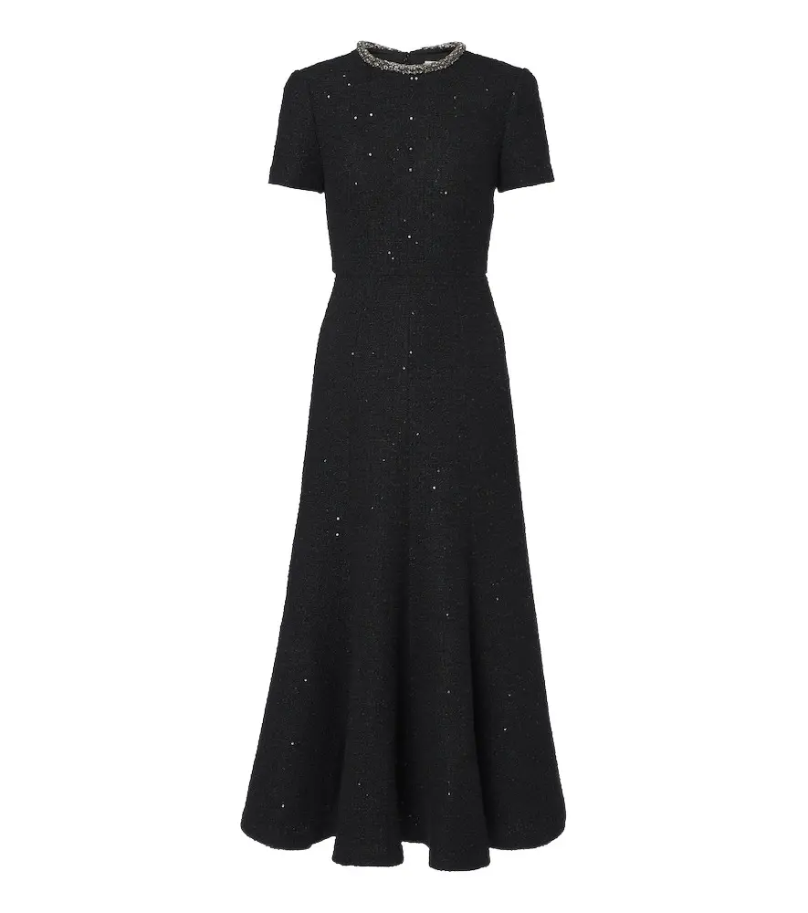 Roland Mouret Embellished bouclé cocktail dress | Image 1 Roland Mouret Embellished bouclé cocktail dress | Image 1