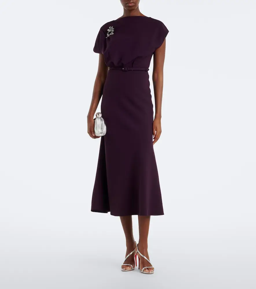 Roland Mouret Embellished cady cocktail dress | Thumbnail 4 Roland Mouret Embellished cady cocktail dress | Thumbnail 4