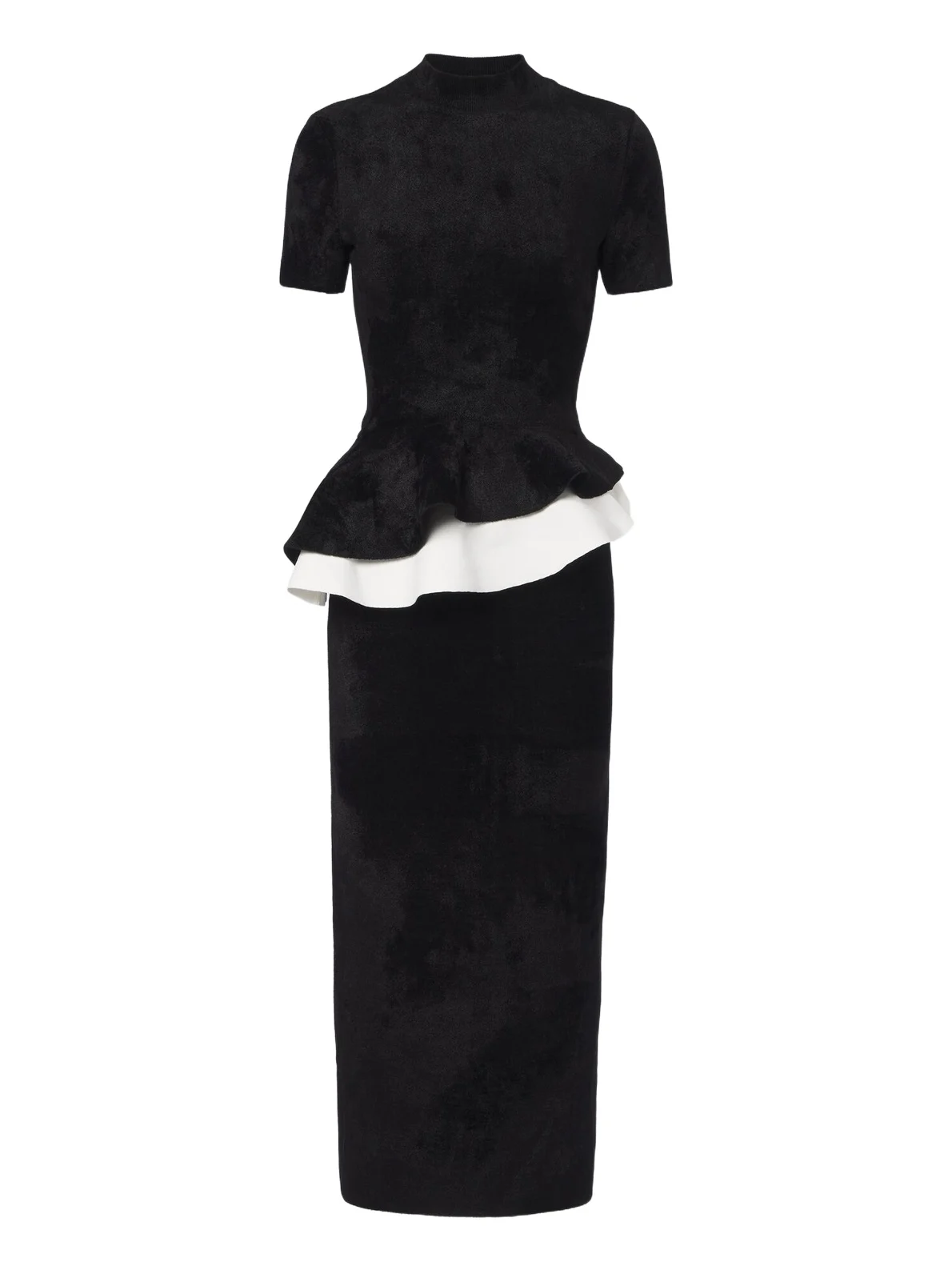Paneled peplum cocktail dress Paneled peplum cocktail dress