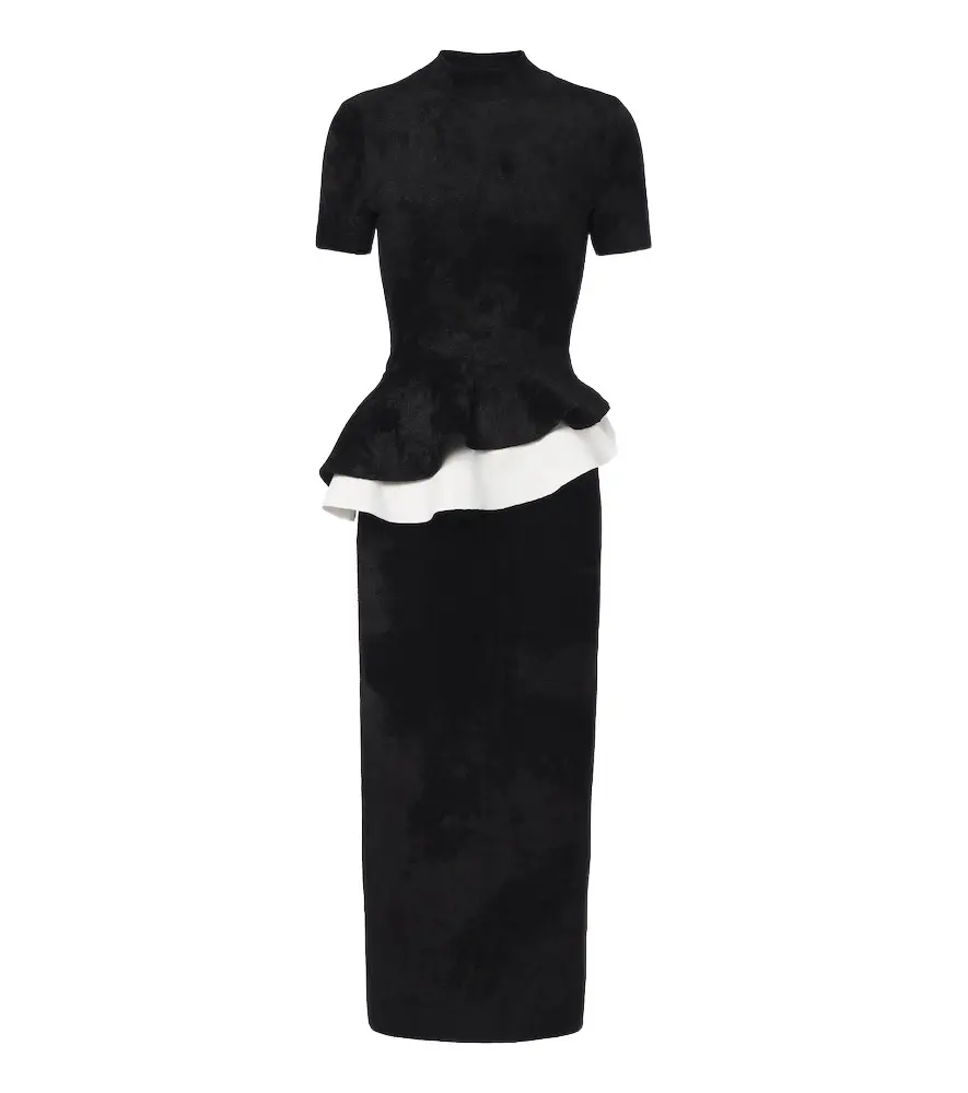Roland Mouret Paneled peplum cocktail dress | Image 1 Roland Mouret Paneled peplum cocktail dress | Image 1