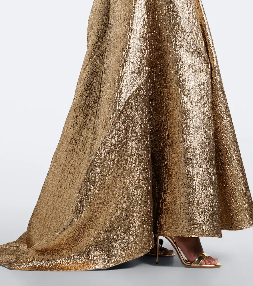 Roland Mouret Lamé jacquard gown | Thumbnail 6 Roland Mouret Lamé jacquard gown | Thumbnail 6