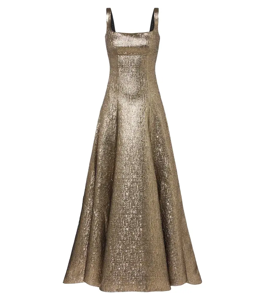 Roland Mouret Lamé jacquard gown | Image 1 Roland Mouret Lamé jacquard gown | Image 1